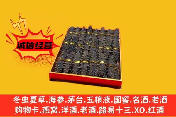 张家口沽源县回收海参